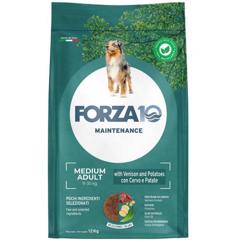 2x12kg Forza 10 Medium Maintenance mit Hirsch & Kartoffeln Hundefutter trocken