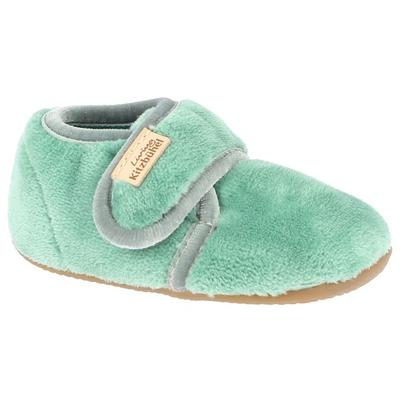 Living Kitzbühel - Baby's Klettschuh Samt Unifarben - Hüttenschuhe 20 | EU 20 grün Image