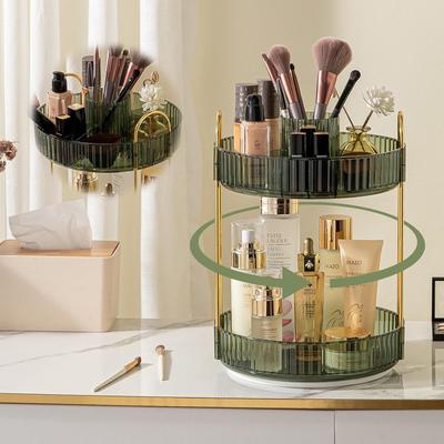 2 Tier Spinning Skincare Storage