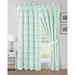 Red Barrel Studio® Tatanya Printed Floral Window Curtain Set in White;green;gray | 60" W X 84" H | Wayfair B6756AB71A024EEE869D54B22D45F33B