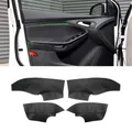 Per Ford Focus 2014 2015 2016 2017 2018 rivestimento interno in pelle microfibra maniglia bracciolo rivestimento pannello rivestimento adesivo