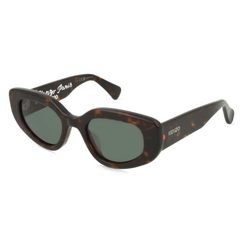 Kenzo KZ40186U Damen-Sonnenbrille Vollrand Cateye Acetat-Gestell, braun