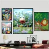 Spiel p-pikmin Poster Vintage Poster Wand kunst Malerei Studie ästhetische Kunst große Wanda uf kleber