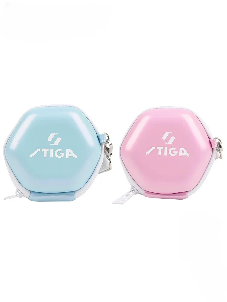 Stiga harte Tischtennis box Tischtennis Aufbewahrung sbox tragbare Kette Ball für 4 stücke Tischtennis ball Image