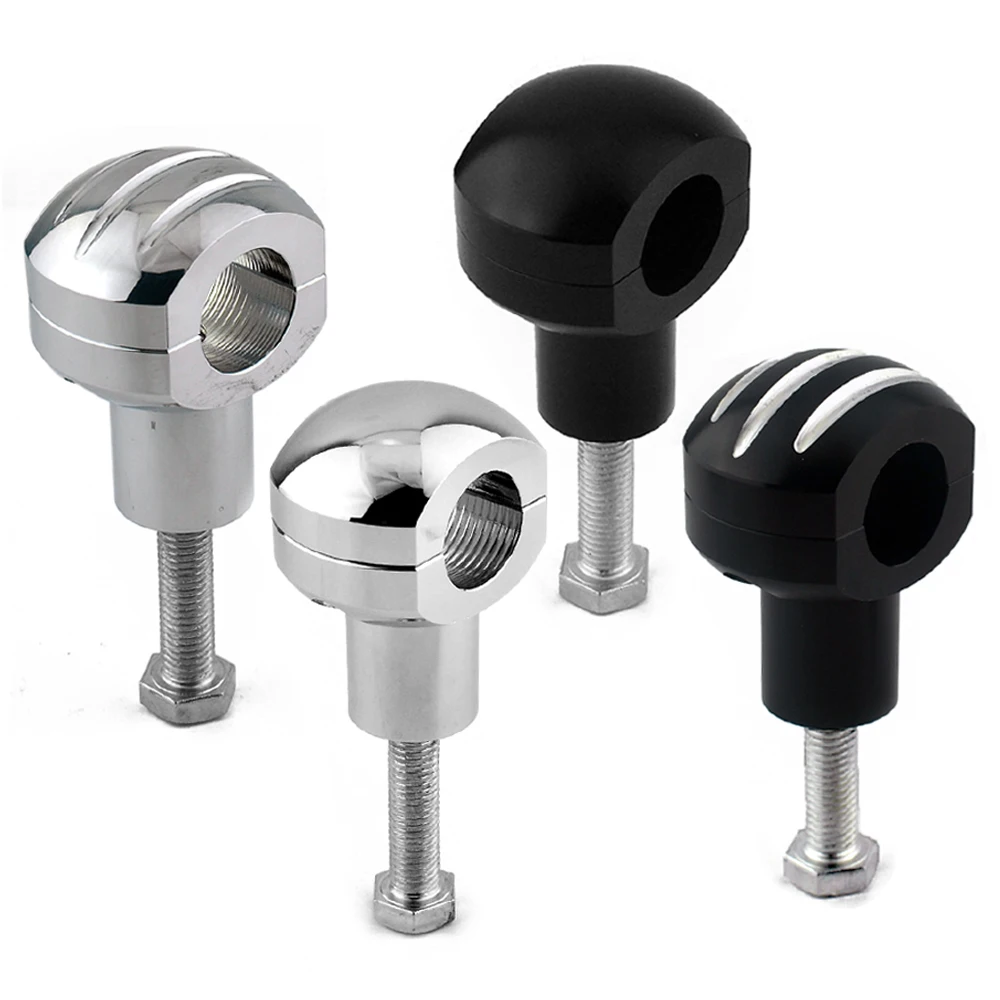 25mm/22mm Motorrad Lenker klemme Riser Kit verstellbare Lenker halterung für Harley Honda 1 "Zoll Lenker Riser Image