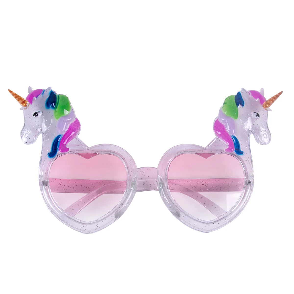 1Pcs Einhorn Party Sonnenbrille Einhorn Motto Party Foto Prop Kinder Mädchen 1. Geburtstag Party Baby Dusche Dekoration Geschenk liefert Image