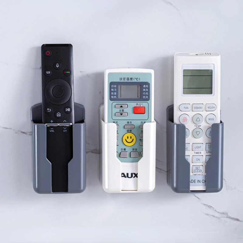 Klimaanlage TV Fernbedienung Aufbewahrung sbox Wand montage Handy Ladebox Universal Fernbedienung Stand halter Image