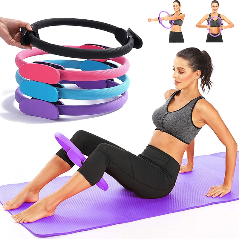 1Pcs Yoga Pilates Ring Nicht-slip Sport Widerstand Ring Fitness Gestaltung Ring Beckenboden Muskel Training Fitness Yoga ausrüstung Image
