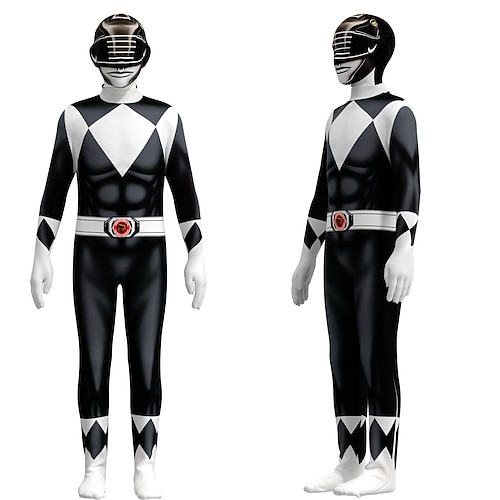 Buchwoche 2026 Mächtige Helden Tommy Oliver Cosplay Kostüm Overall Cosplay for Herren Damen Jungen Kinder Erwachsene Karneval Maskerade Veranstaltung / Fest Maskerade Image