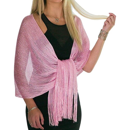 Elegant Vintage Goldene Zwanziger Flapper-Schals Der große Gatsby Charleston Kostüm Damen Valentinstag Maskerade Täglich Party Hochzeit Erwachsene Schal Sommer Ganzjahres Image