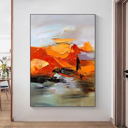 handgefertigte Ölgemälde Leinwand Wandkunst Dekoration moderne abstrakte für Wohnkultur gerollt rahmenlose ungedehnte Malerei Image