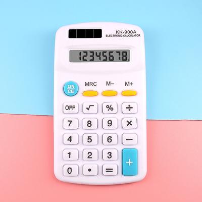 Small Calculator 8-Digit Pocket Calculator Hand Held Basic Calculator for Students Kids School Home Office