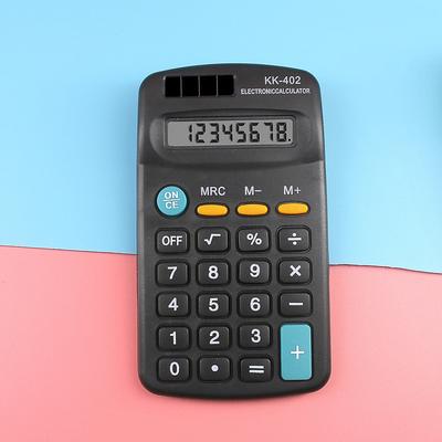 Small Calculator 8-Digit Pocket Calculator Hand Held Basic Calculator for Students Kids School Home Office