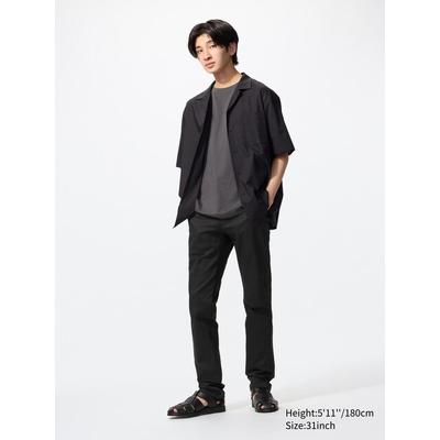Uniqlo - Slim Fit Chino Trousers - Black