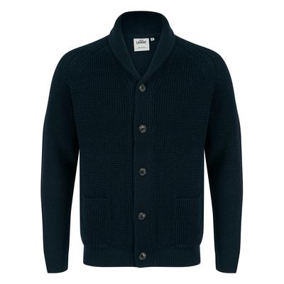 Cardigans Anozie Soft Knit Wool Blend Shawl Neck Cardigan in Ink / S - Tokyo Laundry
