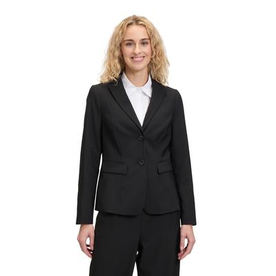 Kurzblazer BETTY BARCLAY "Betty Barclay Kurzblazer langarm", Damen, Gr. 46, schwarz, Obermaterial: 86% Polyester, 14% Elasthan. Futter: 100% Polyester., modisch, tailliert normal, Langarm, Blazer, Form Image