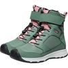 Winterstiefel KEEN "SKUA WINTER WP", Damen, Gr. 36, grün (schwarz forest, rose elegance), Leder, Synthetik, sportlich, Schuhe, Snowboots, Winterboots, Winterschuhe, wasserdicht