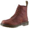 Schnürstiefel DR. MARTENS "8 Eye Boot 1460 Pascal AMBASSADOR", Herren, Gr. 45, braun, Leder, unifarben, klassisch, Schuhe, Plateaustiefel, Schnürboots, Chukka Boot mit Blockabsatz