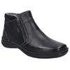 Winterstiefel JOSEF SEIBEL "New Anvers 04", Herren, Gr. 43, schwarz, Leder, klassisch, Schuhe, Winterschuh, Stiefel, Komfortschuh in Schuhweite K (extraweit)