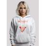 Kapuzenpullover F4NT4STIC ""Big Hero 6 Baymax San Fransokyo Heart"" Gr. XL, weiß Damen Pullover Premium Qualität