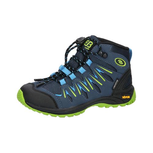 Wanderschuh BRÜTTING ""Outdoorstiefel Expedition Kids High"", Gr. 29, blau, Synthetik, Schuhe