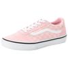 Sneaker VANS "Ward", Gr. 36,5, rosa (distort check coral blush), Leder, Textil, Synthetik, sportlich, Schuhe