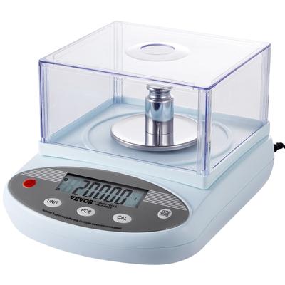 VEVOR Analytical Balance, LCD Display Digital Jewelry Weighing Scale for Lab, Jewelry