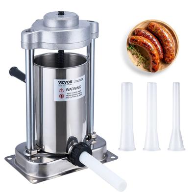 VEVOR Manual Sausage Stuffer, Dual-Speed Meat Stuffer,for Home Kitchen Restaurant Commercial