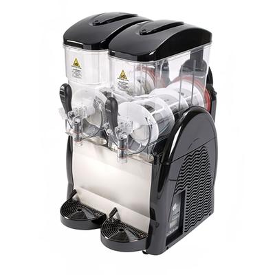 Adcraft SGM-2 18 1/2" Frozen Drink Machine w/ (2) 3 gal Bowls - 115v, Stainless Steel