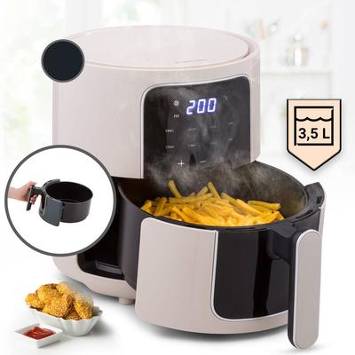 Heißluftfriteuse, Air Fryer zum Frittieren, Friteuse mit Touch-Bedienfeld, Timer, Einstellbare