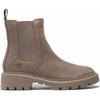 Chelseaboots TIMBERLAND "CORTINA VALLEY MID CHELSEA BOOT", Gr. 41,5, grau (dunkel beige), Leder, sportlich, Schuhe, Stiefelette, Winterschuhe, Ankle Boots