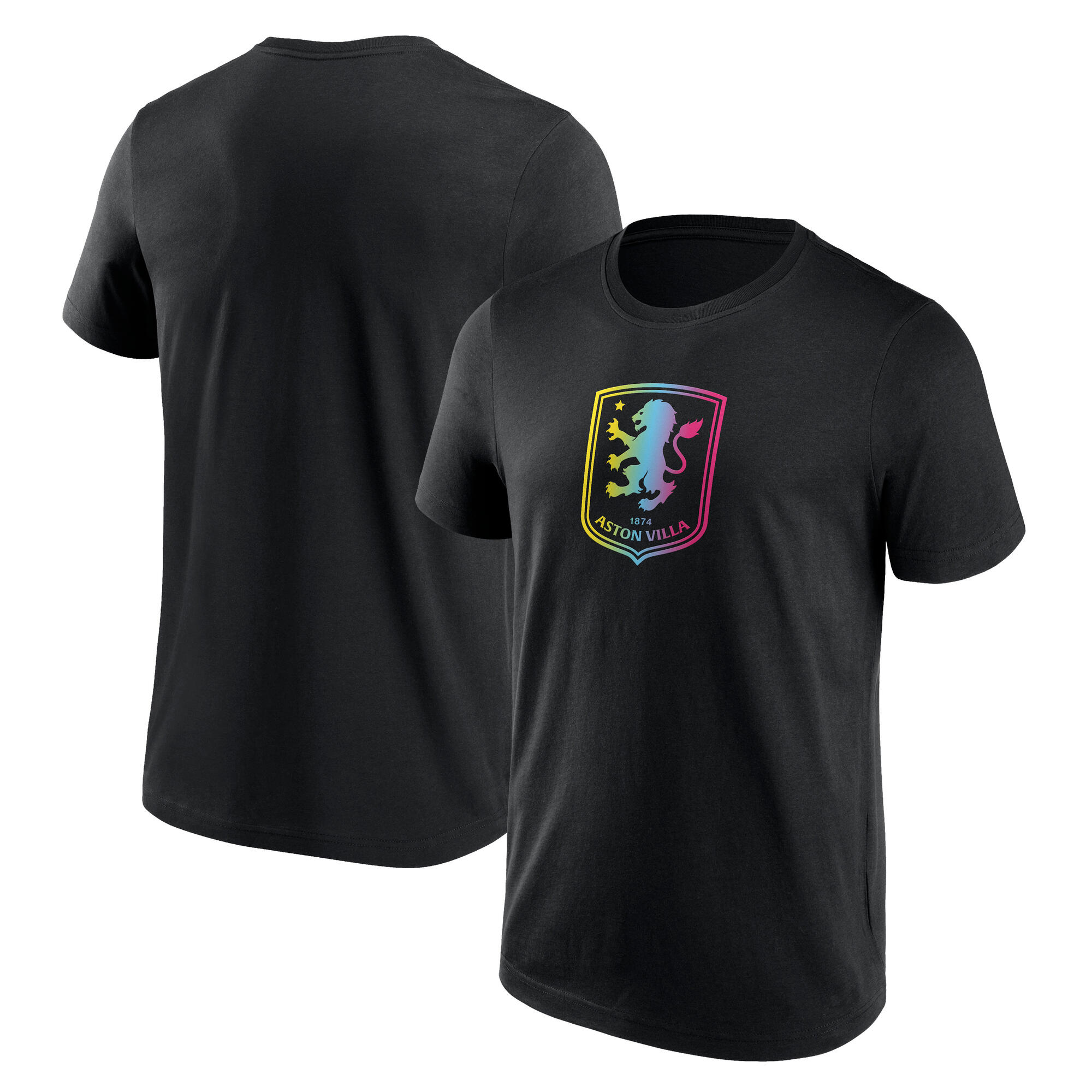 "Aston Villa Boost Logo Graphic T-Shirt – Schwarz – Herren" Image