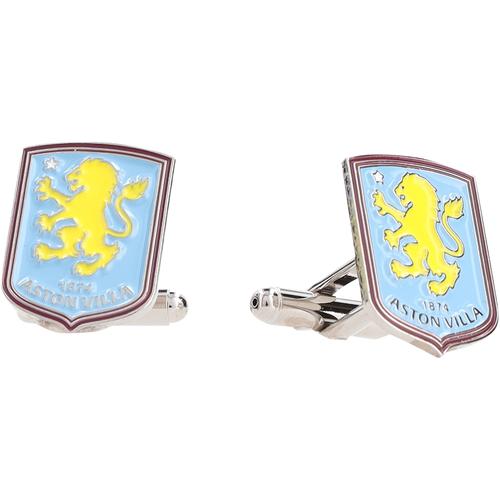 Aston Villa Wappen-Manschettenknöpfe in Farbe