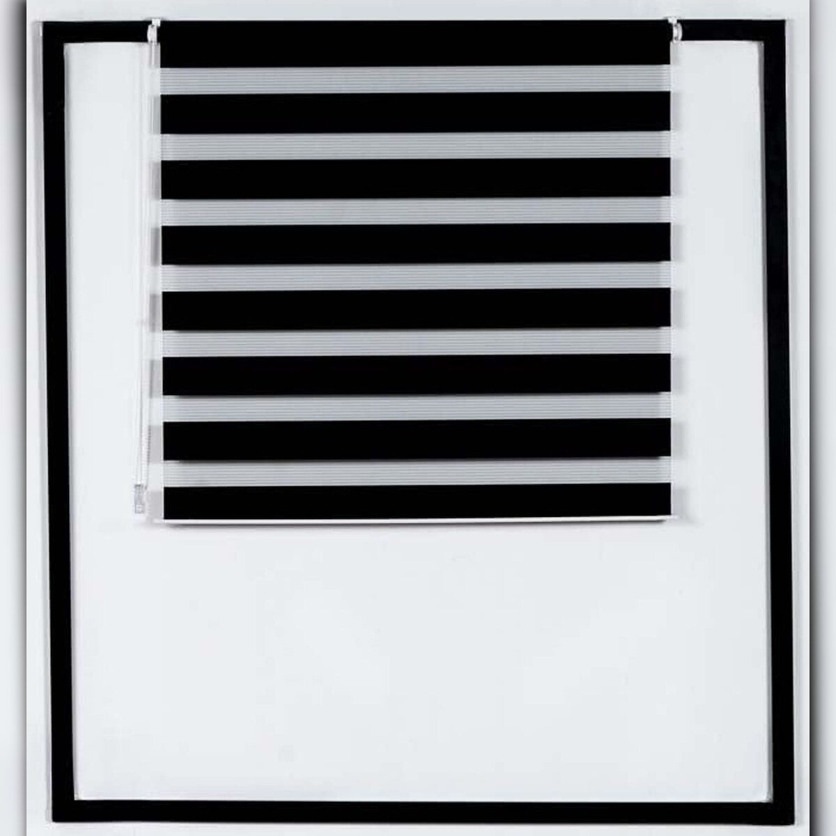 CLP Doppelrollo schwarz/60x150 cm Image
