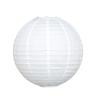 VEPATIM 12x Lampion rund weiß O 25 cm