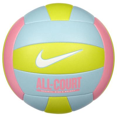 Nike All Court Volleyball Knee Pads Pink/Light Blue/Yellow