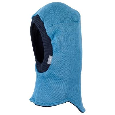 Sterntaler - Kid's Wende Strickmütze - Sturmhaube Gr 49 cm blau