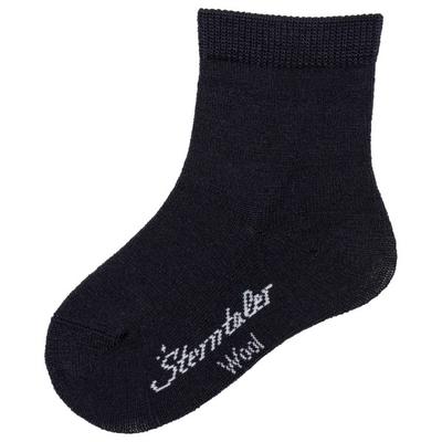 Sterntaler - Kid's Socken Wolle - Merinosocken 15-16 | EU 15-16 schwarz Image