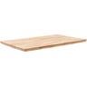 Esstischplatte MCA LIVING ""Zeballos Tischplatte"", beige (naturfarben), B:120cm H:4cm T:75cm, Massivholz, Tischplatten, Esstischplatte Tischplatte