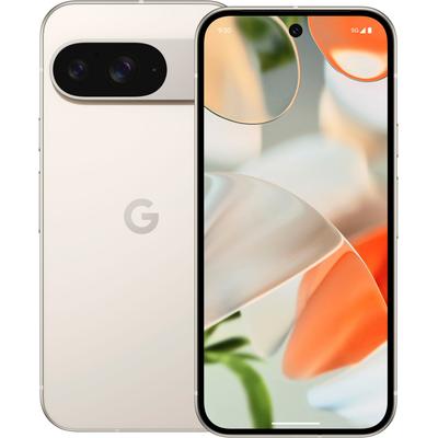 GOOGLE Smartphone "Google Pixel 9, 128 GB", beige (porcelain), 128 GB, Mobiltelefone