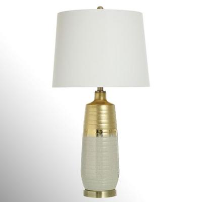 Nectar Ceramic Table Lamp Gold , Gold