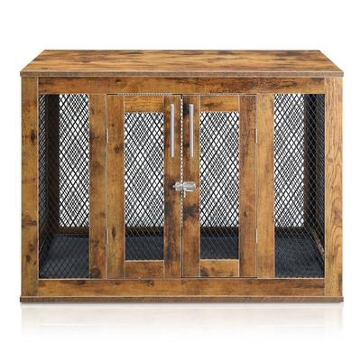 Indoor Aesthetic Puppy Kennel Pet House Dog Cage with Door