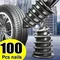 Chiodi per riparazione foratura pneumatici per auto moto scooter bici vuoto riparazione pneumatici set di chiodi metallici in gomma accessori per pneumatici per auto