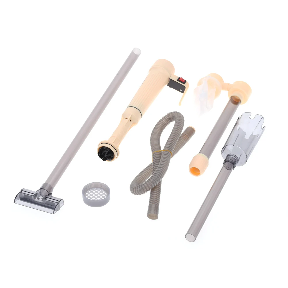 Elektrischer Kiesreiniger, Wasserfilter, Waschmaschine, Siphon, Vakuum-Wasserpumpe für Aquarien Image