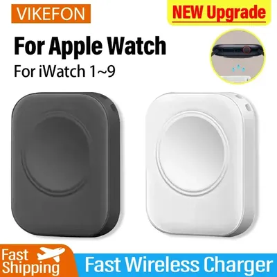 VIKEFON Schnelles magnetisches kabelloses Uhrenladegerät für Apple Watch Series IWatch 9 8 7 6 5 Image