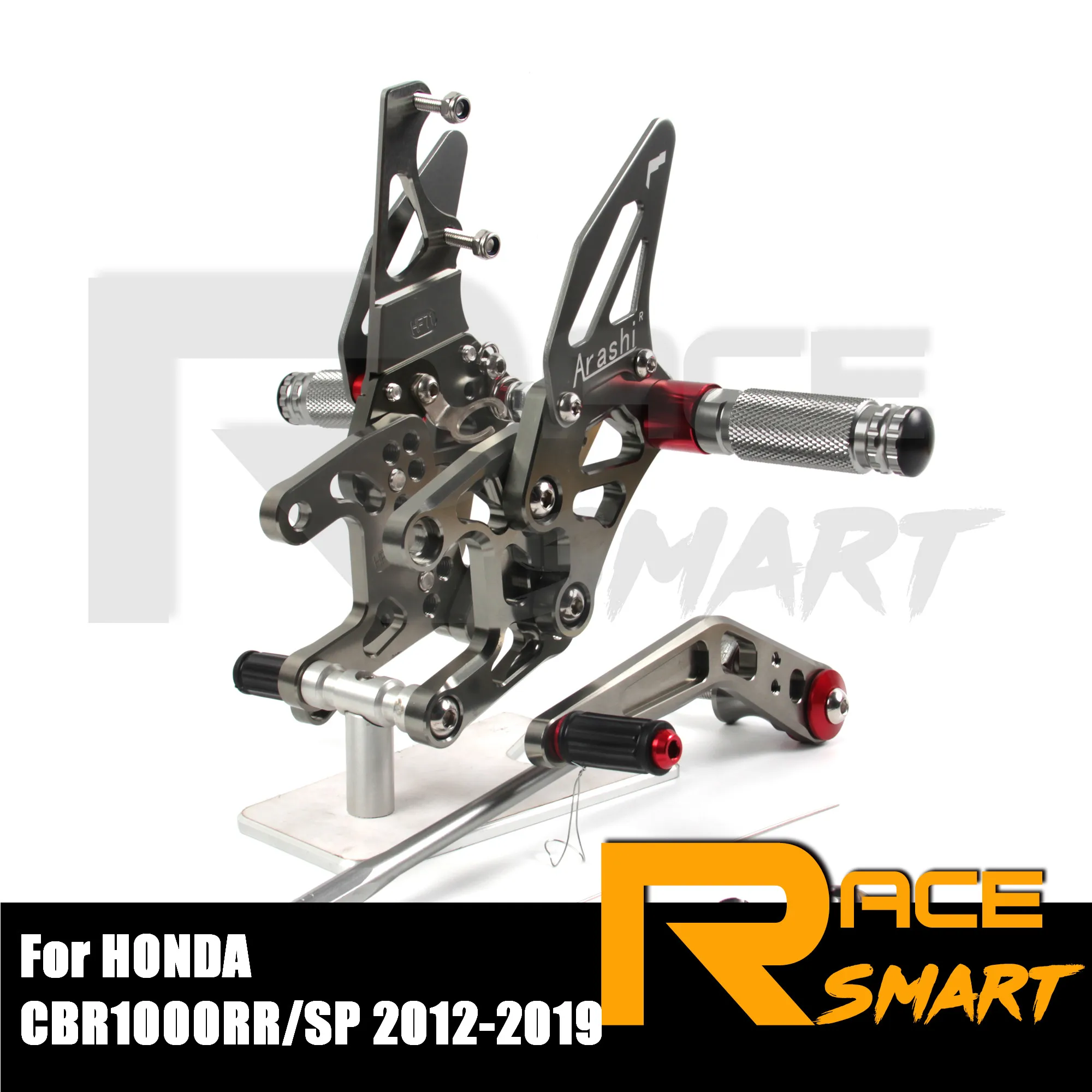 Motorrad CNC Einstellbare Fußrastenanlage Fußstützen Für HONDA CBR1000RR 2012-2020 CBR1000 RR SP CBR 1000RR 2013 2014 2015 2016 GP Shift Image