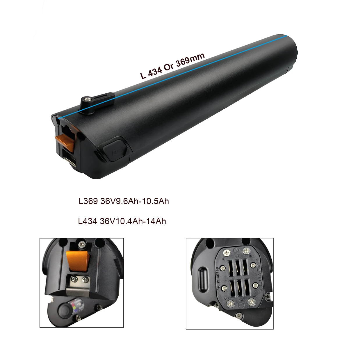 Lekker jordaan gt 36v integrierte batterie 7.5ah 17.5ah 14.5ah 14ah 375wh 504wh stadt ebike ersatz Image