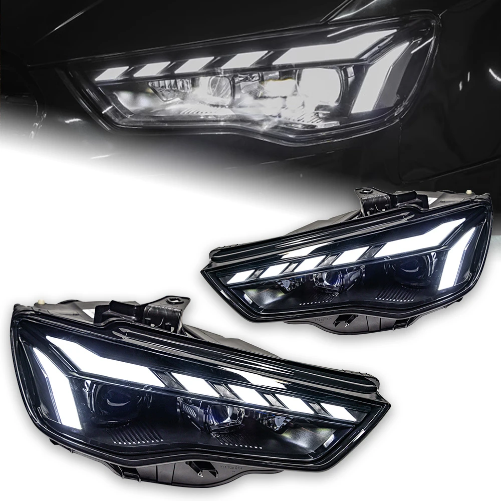 Feux avant LED AKD Car Styling pour Audi A3 2013-2016 A3 8V, projecteur LED, lentille de projecteur, DRL, accessoires auto