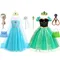 Robe de Princesse Elsa pour Fille, Tenue de ixd