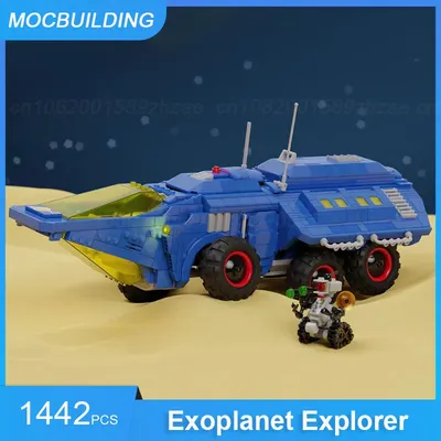 Moc Bausteine Planetary & Exo planet Explorer Galaxie alternative Modeldiy montieren Ziegel klassischen Raum kreative Spielzeug Geschenke Image
